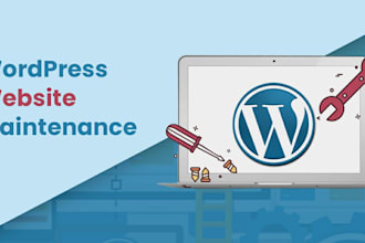 do wordpress site maintenance