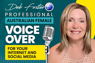 be the australian female voice over on your youtube channel