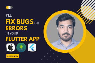 develop flutter mobile app as flutter app developer for ios app and android app