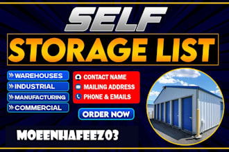 pull self storage, laundromat, car wash and mobile home park lists