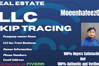 skip trace llcs inc trusts business names skip tracing