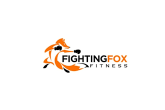 design legend genius progressive fighting fox fitness logo