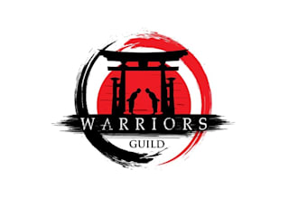 design awesome traditional super warriors guild logo design