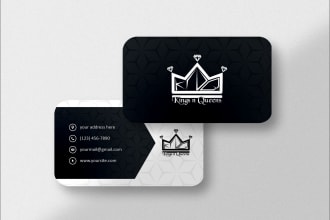 do luxury modern minimalistic business card and business logo design