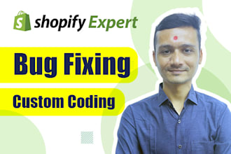 fix shopify bugs, error and issues