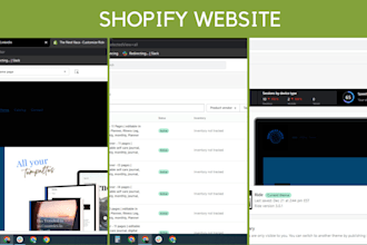 create shopify digital product store and list digital products