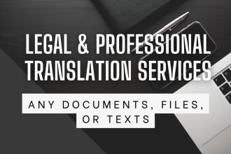 translate and format your contracts, ebooks, documents, and certified and legal