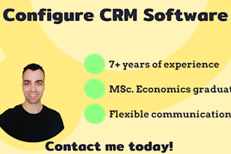 configure CRM software english, dutch, nederlands