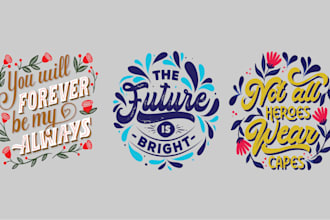 design a clean, modern and minimalist typography