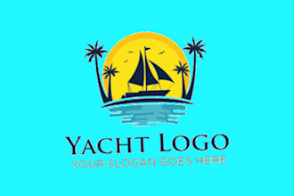 make an amazing yacht logo design in one day