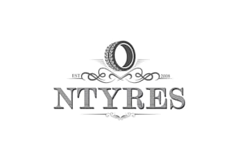 design amazing modern nice tire logo with free revisions