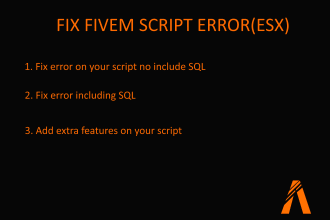 fix errors in your fivem script