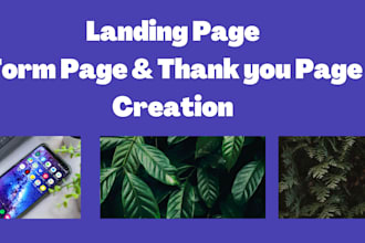 do attractive sales page, landing page design or shopify landing page