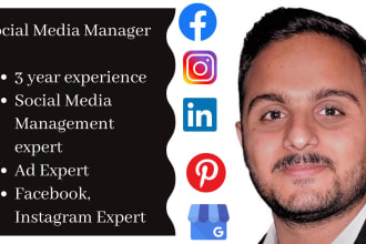 create facebook and instagram and linkedin profiles