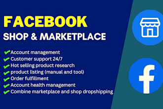 facebook marketplace dropshipping and fb seo product listing