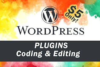 make or customize wordpress plugin