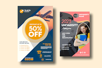 design unique and smart flyer