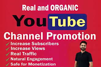 provide superfast organic growth for youtube