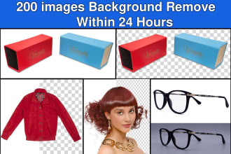 make transparent or white, cut out images, and background removal