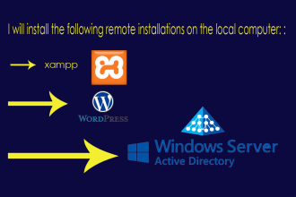 install xampp,troubleshoot web server on local computer