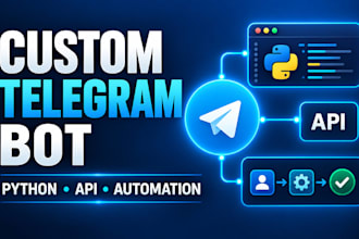 build a telegram bot in python with API integrations