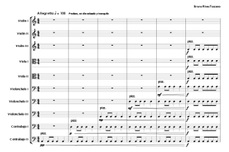 transcribe any audio recording into a piano sheet music o ensamble