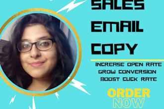 write persuasive sales email copy for email marketing