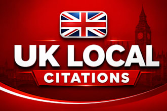 manually build UK local citations for local SEO