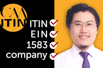 get itin number as irs caa and do 1583 form