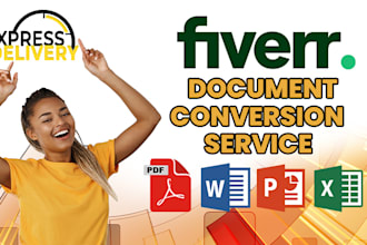 convert pdf to word, excel, and powerpoint