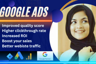 setup google PPC campaign, audit, optimize and manage your ads campaigns