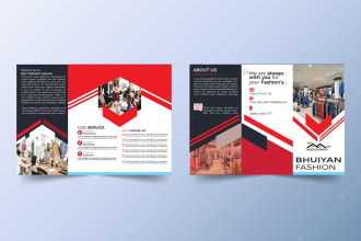 do trifold, brochure, flyer design, print or digital