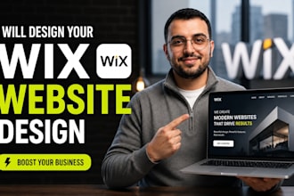 build wix website design, wix website redesign, redesign wix website