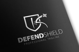 design badge emblem shield circle rounded logo with unlimited revision