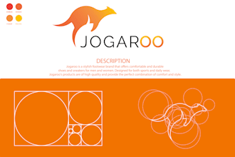 create perfect minimal logo with golden ratio and grids