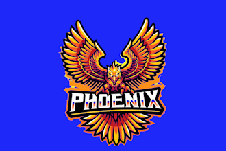 design meaningful phoenix sport mascot logo within new concepts