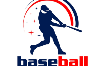 design modern awesome baseball logo