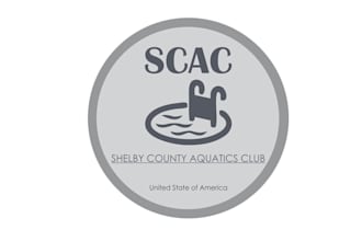 do outstanding brilliant premium shelby county aquatic club logo