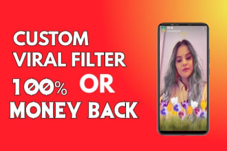 create viral instagram filter and facebook ar filter