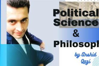 write articles on political science and philosophy