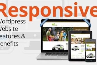 create a stunning and responsive wordpress business website