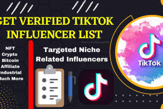 find top tiktok influencer list in 24 hrs