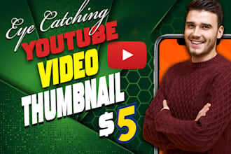 make social media thumbnail or video for you