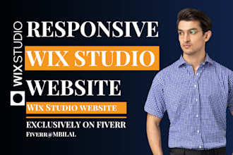 set up a responsive business wix studio website design