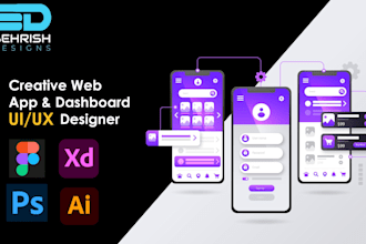 Big Deals!  do stunning website ui ux design and mobile app ui in figma