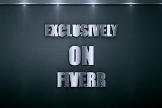 replicate your logo in realistic steel or metallic effect