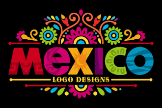 create mexican logo design for you