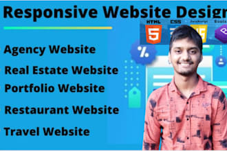 build responsive website with html CSS bootstrap tailwindcss
