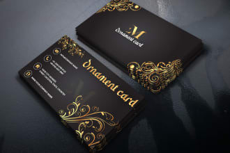 do luxury, minimal business card design
