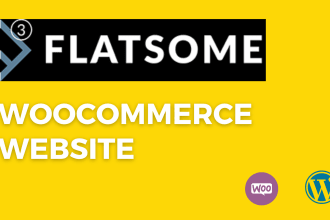 create and customize woocommerce website using flatsome